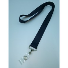 【富巨金】20mm識別證帶 證件帶 2cm寬高速帶 特多龍 旋轉PVC膠片, 海軍藍