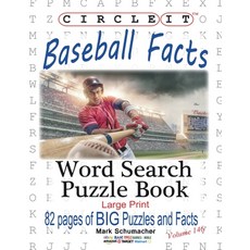 Circle It Baseball Facts Word Search Puzzle Book 平裝版, Lowry Global Media LLC, 英文