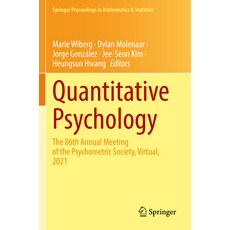 (英文圖書) Quantitative Psychology: The 86th Annual Meeting of the Psychometric Society Virtual 2021 平裝版, Springer, 英文