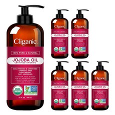 Cliganic 荷荷巴油, 6瓶, 480ml