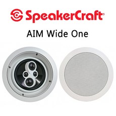 SpeakerCraft AIM Wide One 圓形崁頂嵌入式喇叭 單支 美國品牌 音質清晰 家庭影院