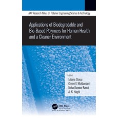 (英文圖書) Applications of Biodegradable and Bio-Based Polymers for Human Health and a Cleaner Environment 精裝版, Apple Academic Press, 英文