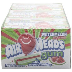 AIR HEADS 西瓜口香糖, 168條, 2.4g