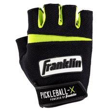 Franklin 男款字母圖案手套 右手款, 黑+綠