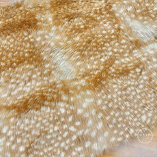 布想出門 梅花鹿毛/小鹿斑比毛動物絨 Cosplay獸裝 地毯 拍照背景 萬聖節佈置