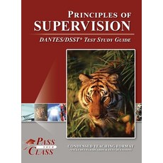 (英文圖書) Principles of Supervision DANTES/DSST Test Study Guide 精裝版, Breely Crush Publishing, 英文
