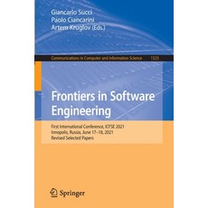 (英文圖書) Frontiers in Software Engineering: First International Conference ICFSE 2021 Innopolis Rus... 平裝版, Springer, 英文