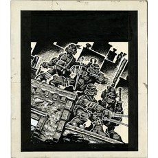 (英文圖書) Teenage Mutant Ninja Turtles 精裝版, IDW Artist's Editions, 英文