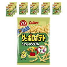 Calbee 卡樂比 札幌馬鈴薯蔬菜口味 72g, 12個, 80g
