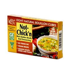 Edward&Sons 素食濃湯塊, 1個, 72克