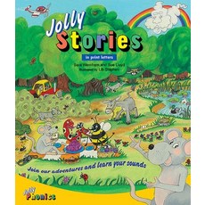 (英文圖書)Jolly Stories: In Print Letters (American English Edition) 精裝版, Jolly Phonics, 英文
