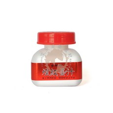Kaimei 開明墨汁 金/銀/銅/煌紅/青煌/紫煌/燻 60ml 書法繪畫專用, 紅煌墨汁, 1個
