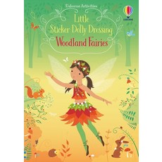 (英文圖書)Little Sticker Dolly Dressing Woodland Fairies 平裝版, Usborne Books, 英文