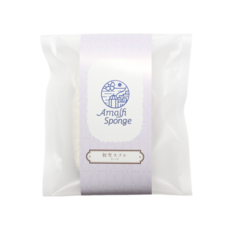 Amalfi 蒟蒻海綿, 1個, 白色無香氣味