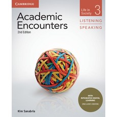 (英文圖書) Academic Encounters Level 3 Student's Book Listening and Speaking with Integrated Digital Lea... 平裝版, Cambridge University Press, 英文