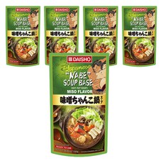 DAISHO 大逸昌 味噌相撲鍋湯底, 5包, 750g