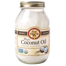 Aunt Patty`S 精製冷壓初榨椰子油未, 1個, 904ml