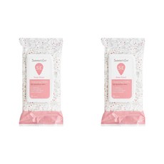 summer's eve 敏感肌專用潔膚棉 輕柔花香, 64枚入