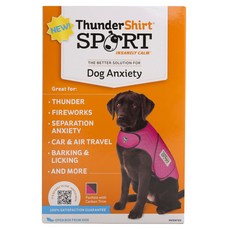 THUNDER WORKERS 狗狗安定背心 粉色, 1個, 粉色的