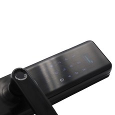 LT IOT 電子鎖 5合1 把手款 大門門鎖 智能 防盜鎖, 奢華銀, V60 PRO, 專業安裝