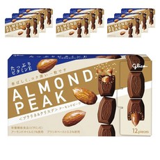 glico 格力高 杏仁巧克力 12顆, 10個