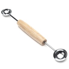 FOX RUN 甜瓜保齡球勺, 1個, 木頭