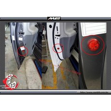 通用型免線LED紅光警示燈一組2入，提升夜間行車安全，簡易安裝, 紅, 1個