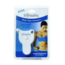 FIT & HEALTHY 身體捲尺, 1個, 混色