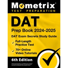 (英文圖書) DAT Prep Book 2024-2025 - DAT Exam Secrets Study Guide Full-Length Practice Test 75+ Online... 平裝版, Mometrix Media LLC, 英文