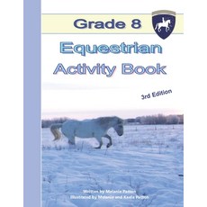 (英文圖書) Grade 8 Equestrian Activity Book 平裝版, Independently Published, 英文