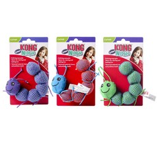 KONG 毛毛蟲造型貓咪玩具, 1個, 隨機發貨