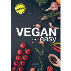(英文圖書) Vegan Easy: 62 Magic Vegan Recipes for a Healthy and Tasty Diet with New and Qu... 平裝版, Independently Published, 英文