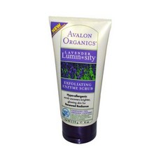 AVALON ORGANICS 去角質磨砂膏 薰衣草和益生元, 1個, 113克