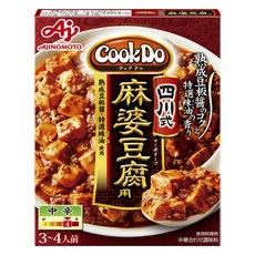 AJINOMOTO 味之素 四川式麻婆豆腐料理醬 中辣, 1個, 30g