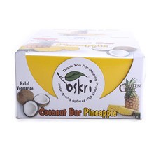 Oskri Organics 椰子棒無麩質, 20件, 53克, 菠蘿