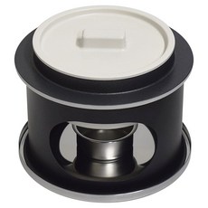 UMIC YUKIGUNI KAMADO桌上型炊具, 1個, 黑+白, 172mm