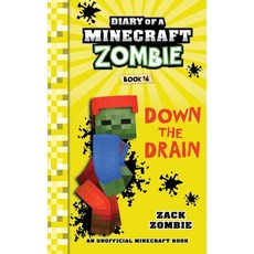 (英文圖書)Diary of a Minecraft Zombie Book 16: Down The Drain 平裝版, Zack Zombie Publishing, 英文
