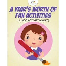 (英文圖書)A Year's Worth of Fun Activities (Jumbo Activity Books) 平裝版, Kreative Kids, 英文