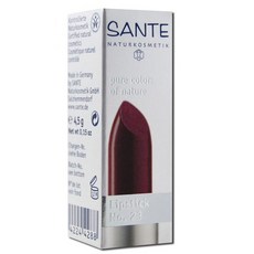 SANTE Naturkosmetik唇膏4.5G, 23罌粟紅, 1個