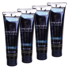Bump Patrol 涼爽刮鬍凝膠, 4個, 113ml