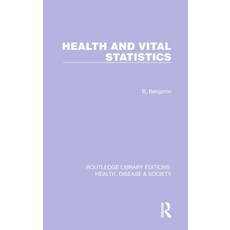 (英文圖書) Health and Vital Statistics 精裝版, Routledge, 英文