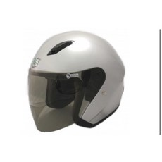 GP-5 A209 大頭圍安全帽，透氣舒適，視野清晰，多色可選, 銀色