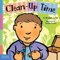 (英文圖書) Clean-Up Time Board Books, Free Spirit Publishing, 英文, 硬頁書