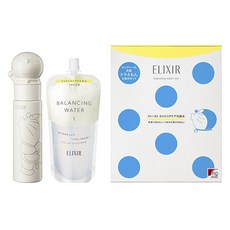 SHISEIDO 資生堂 ELIXIR 怡麗絲爾平衡水 哆啦A夢版165ml+補充裝150ml, 1組