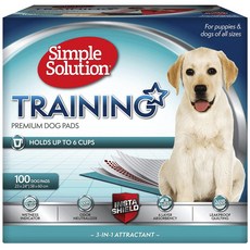簡單的解決方案訓練優質狗便盆墊, 1個, 100入