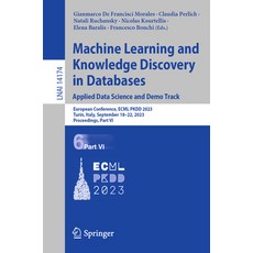 (英文圖書) Machine Learning and Knowledge Discovery in Databases: Applied Data Science and Demo Track: E... 平裝版, Springer, 英文