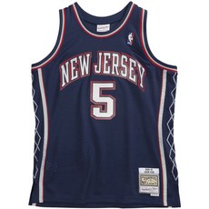 Mitchell & Ness 新澤西網球迷版球衣 賈森基德 籃球球衣