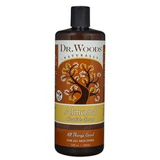 DR.WOODS 伍斯博士 純杏仁油沐浴露, 1入, 946ml