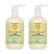 CALIFORNIA BABY 加州寶寶 護髮素茶樹 薰衣草香, 2個