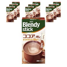 AGF Blendy 可可歐蕾即溶式沖泡粉, 10個, 6入
